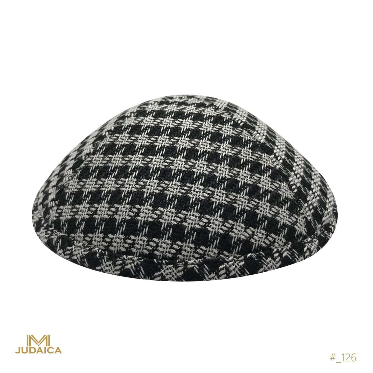 Woven Houndstooth Kippa