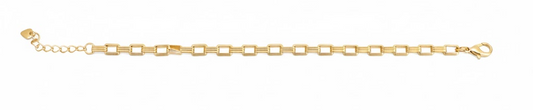 Ladies Chain Link Gold Bracelet