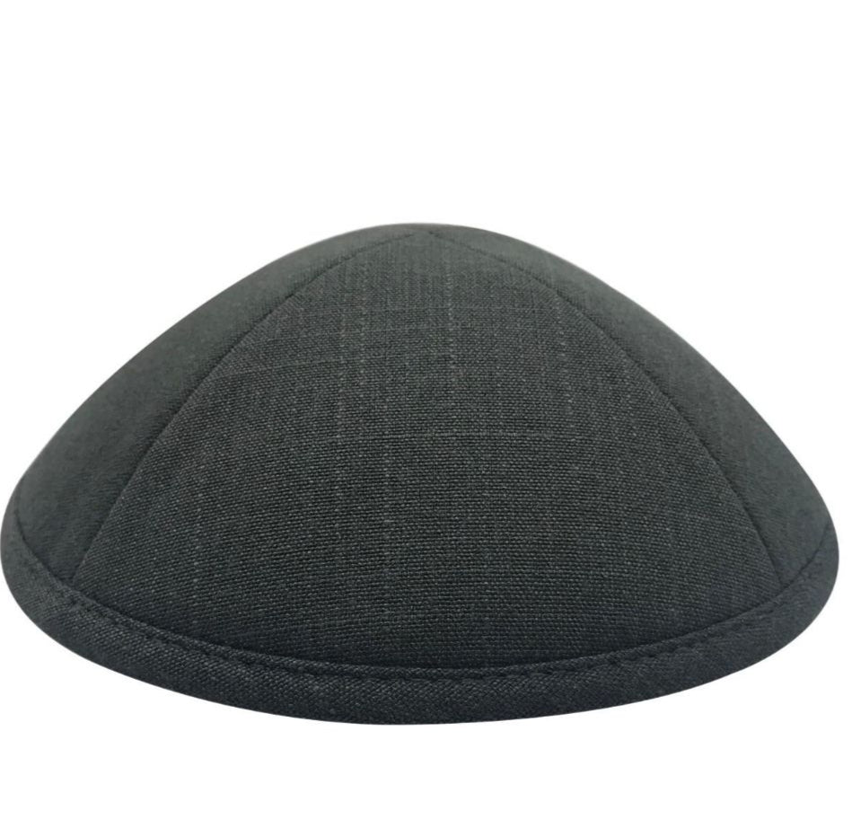 Grey Twill Kippa