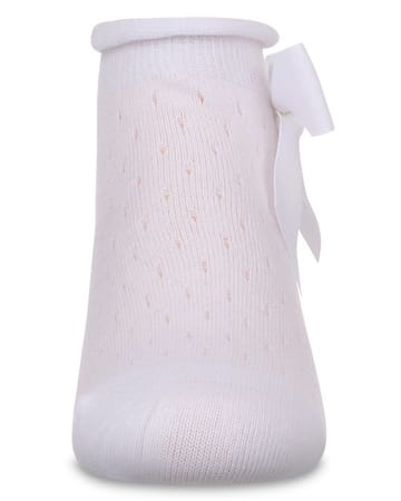 Memoi Drop Stich Scalloped Anklet