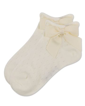 Memoi Drop Stich Scalloped Anklet
