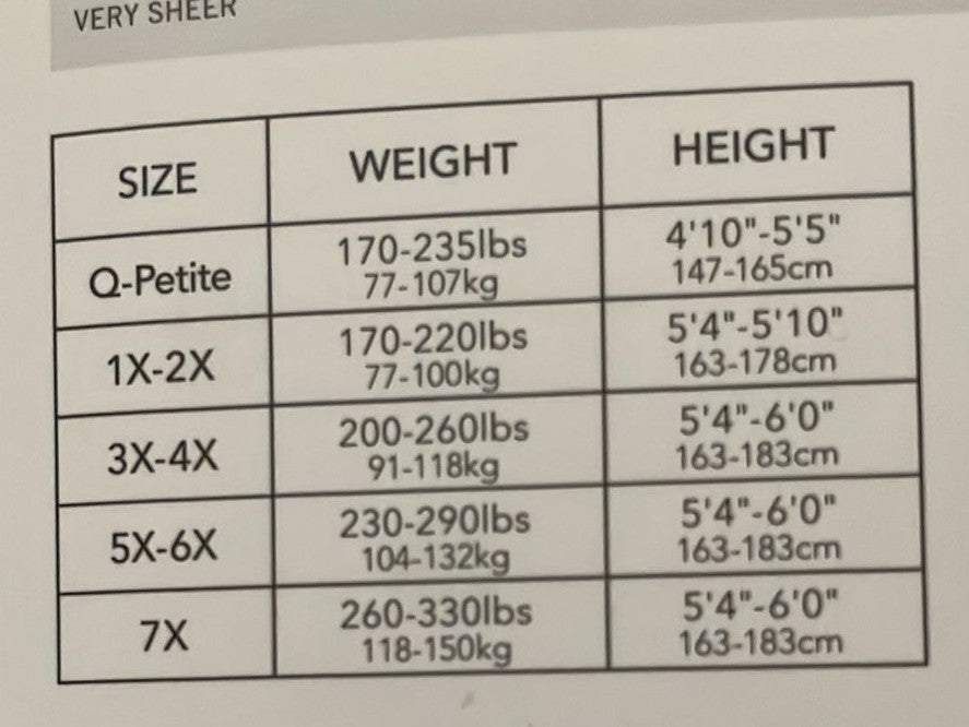 Memoi Curvy Control Top Tights