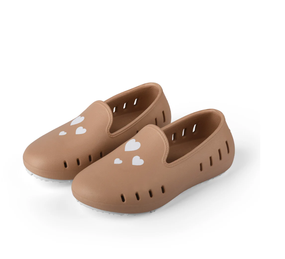 Slingers Cruise Loafer Girls- Sand Hearts