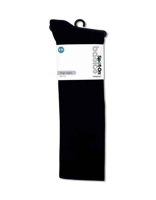 Spot on Basics Over the Knee Thigh High Socks - SP 10570