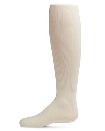 Memoi Fine Ribbed Tights- MK214