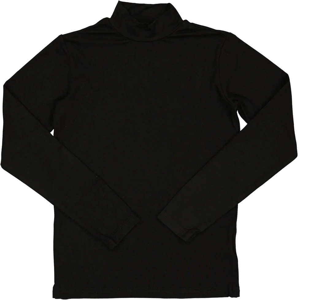 Harti Modal Mockneck Size 7 Black