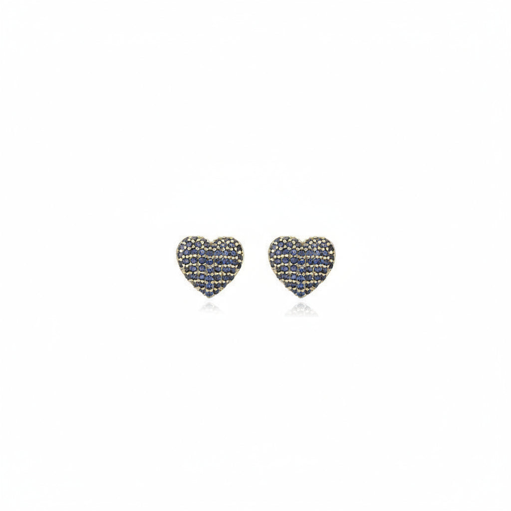 Heart Stud Earrings