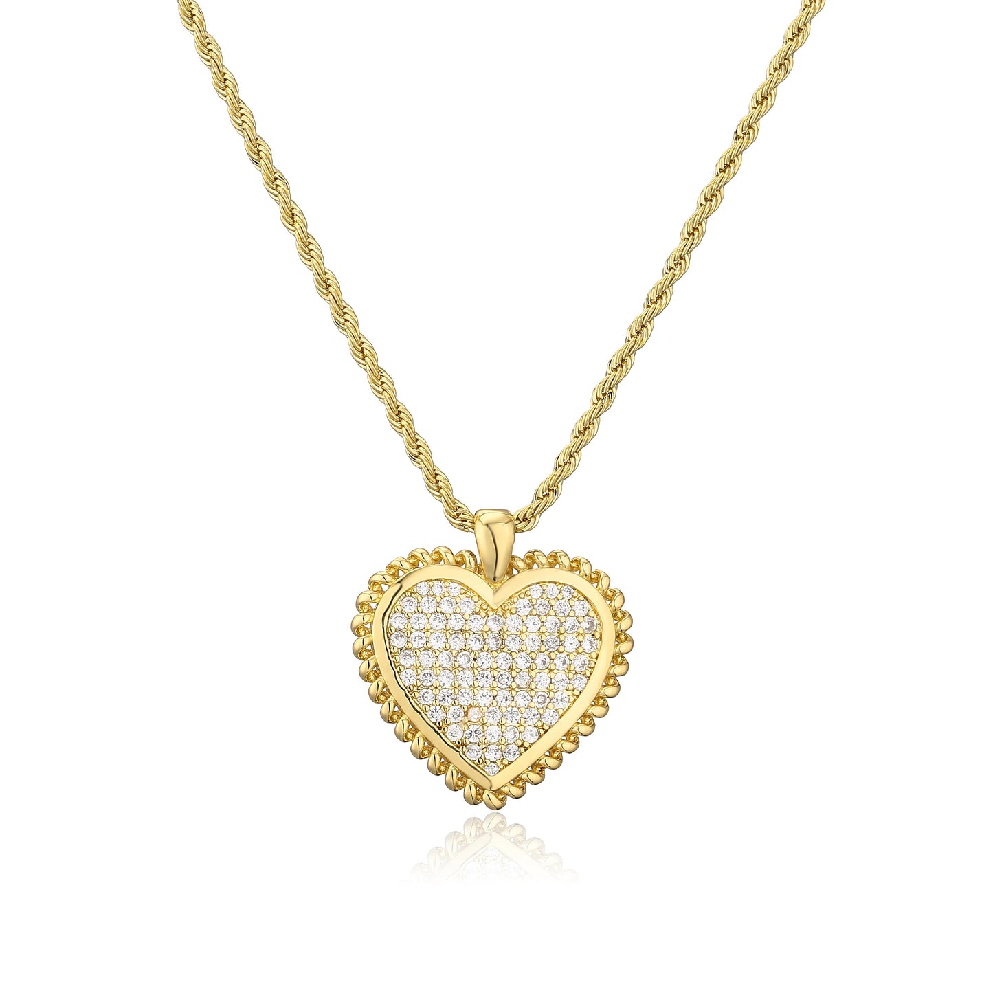 Girls Heart Necklace