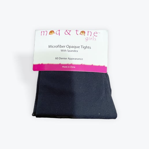 Mod & Tone Microfiber Girls Shabbos Tights 2 Pack