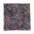 Botanical Print Bamboo Cotton Sqaure Tichel