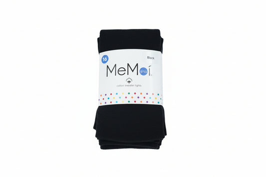 Memoi Girls Solid Cotton Sweater Tights- MK 301- Only size 16