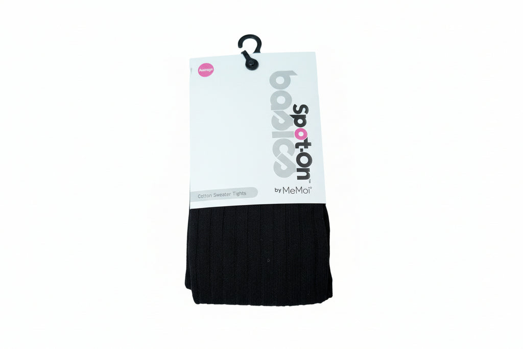 Spot On Basic Cotton Ribbed Sweater Tights-Large Teen Sizes - SP-3405T