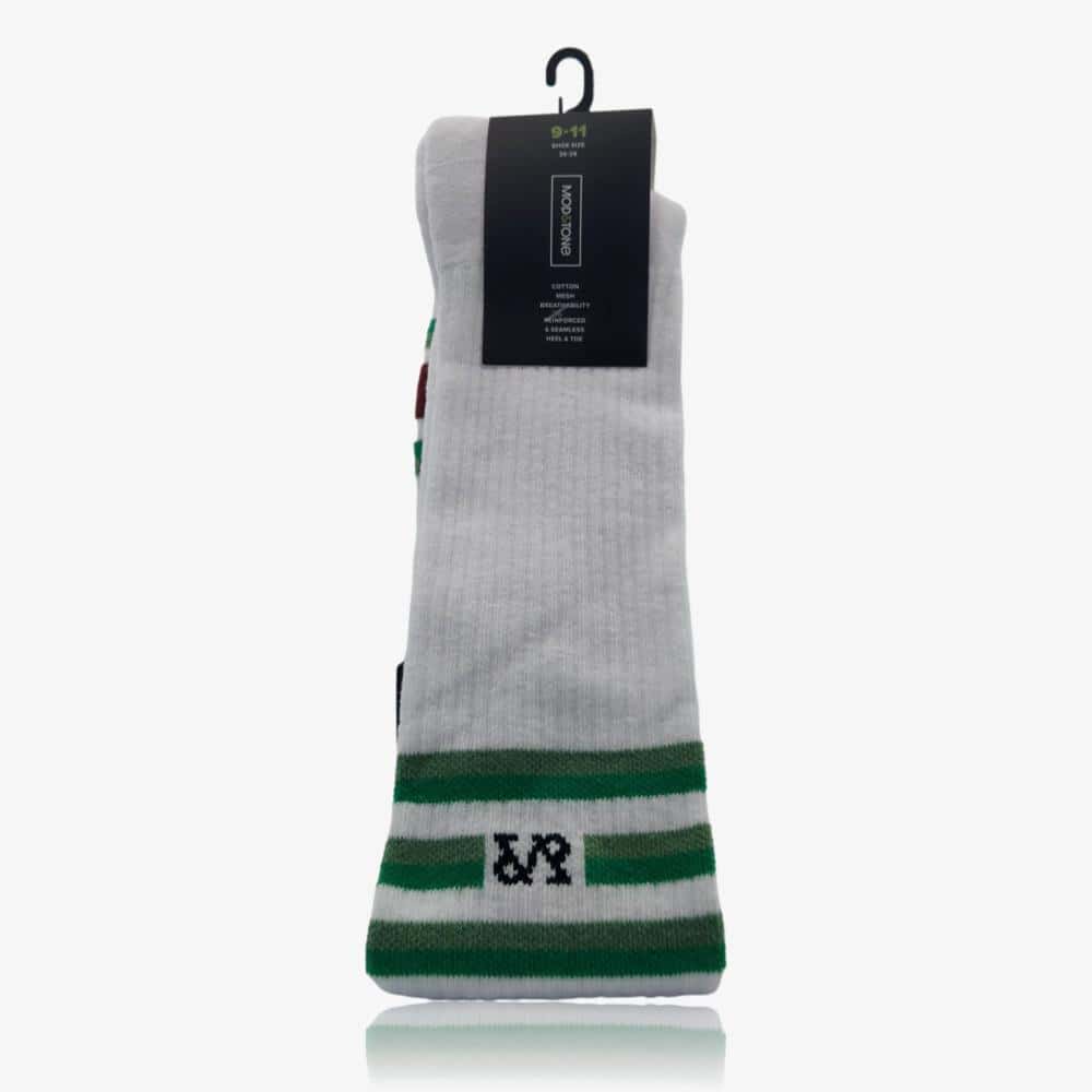 Mod & Tone Triple Stripe Sport Tube Knee Socks