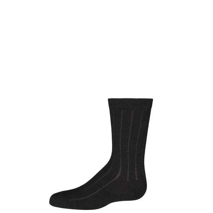 JPR 3Pk Midcalf Wide Ribbed Dress Socks for Boys/Men