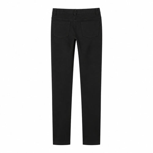 French Toast Stretch Skinny Knit Pull on School Pants