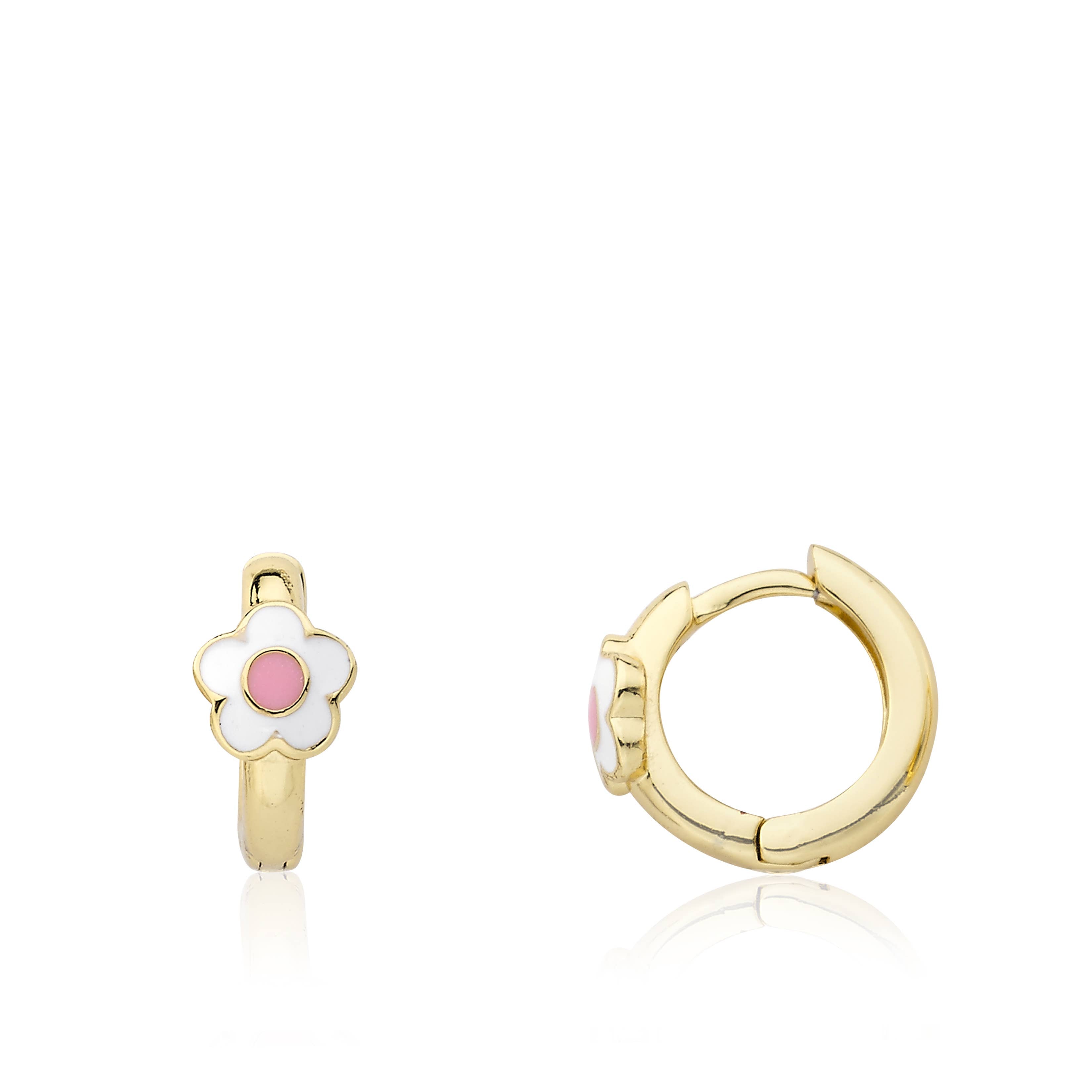 Flower Huggy Earring- Toddler