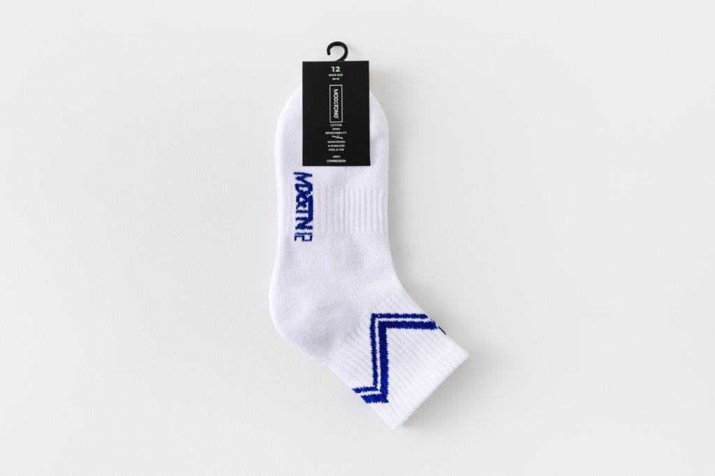 Mod & Tone ZigZag Crew Sport Socks- Ladies and Teens