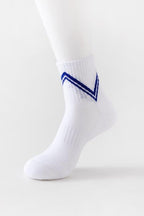 Mod & Tone ZigZag Crew Sport Socks- Ladies and Teens