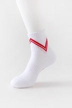 Mod & Tone ZigZag Crew Sport Socks- Ladies and Teens