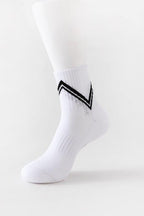Mod & Tone ZigZag Crew Sport Socks- Ladies and Teens