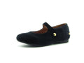 Veneziani Aboy Black Velvet Marry Jane