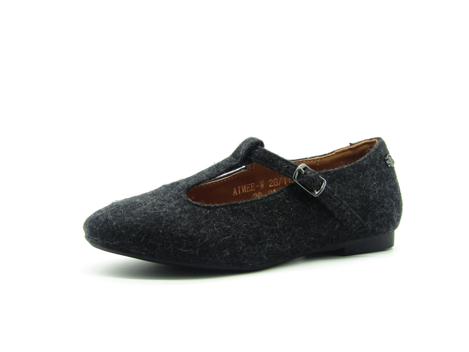 Veneziani Aimee Dark Grey Flannel T Bar