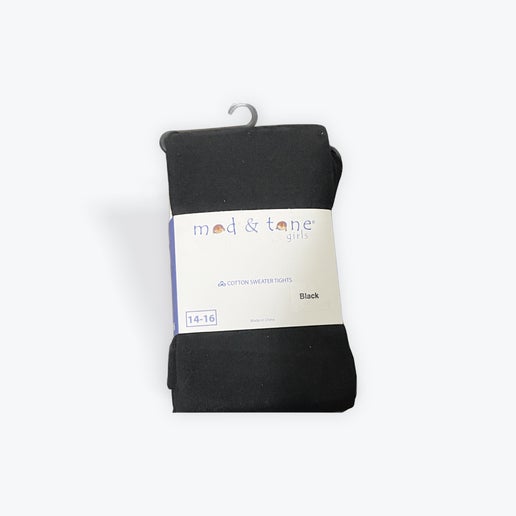 Mod & Tone Cotton Sweater Tights - Solid Tights