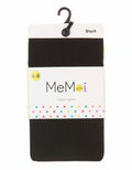 Memoi Fine Ribbed Tights- MK214