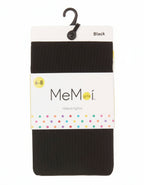 Memoi Fine Ribbed Tights- MK214