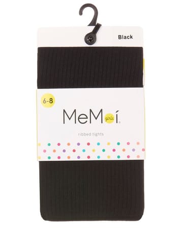 Memoi Fine Ribbed Tights- MK214