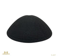 Black Woven Kippa- 027