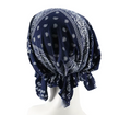 Jersey Short Tail Exercise Bandana- Navy Bandana