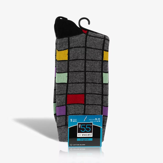 Boys Checkered Socks