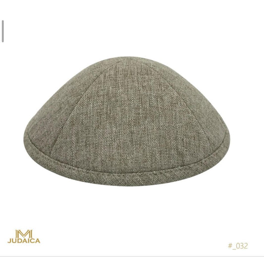 Camel Tweed Kippa