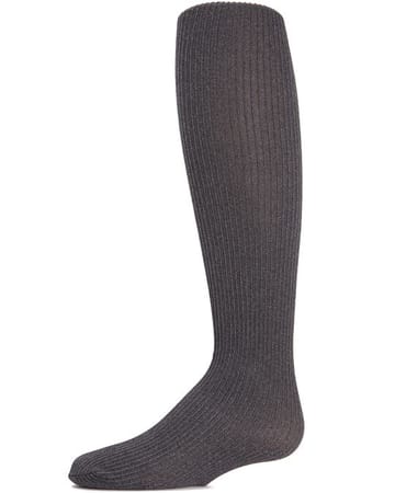 Memoi Textured Ribbed Opaque Microfiber Tights- MK-209