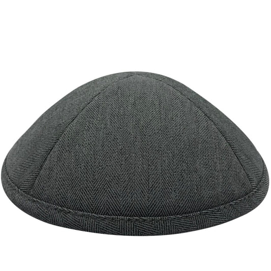 Light Grey Chevron Kippa