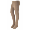 Zubii Flat Cotton Tights Dark Tan
