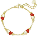 Split Heart Adjustable Bracelet