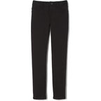 French Toast Stretch Skinny Knit Pull on School Pants