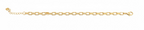 Ladies Chain Link Gold Bracelet