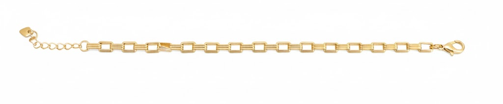 Ladies Chain Link Gold Bracelet