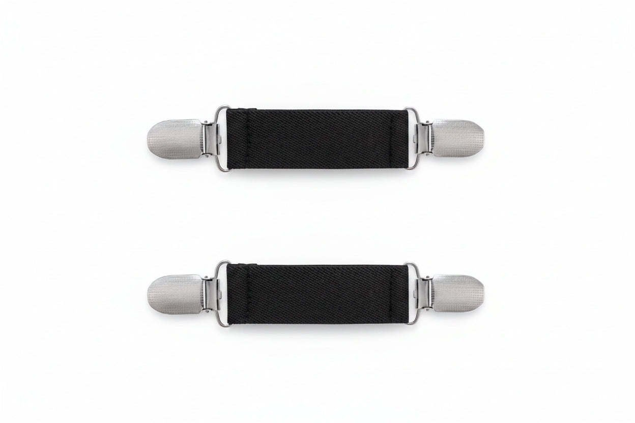 Keeper Clips For Gloves and Hats- Black