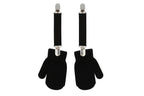 Keeper Clips For Gloves and Hats- Black