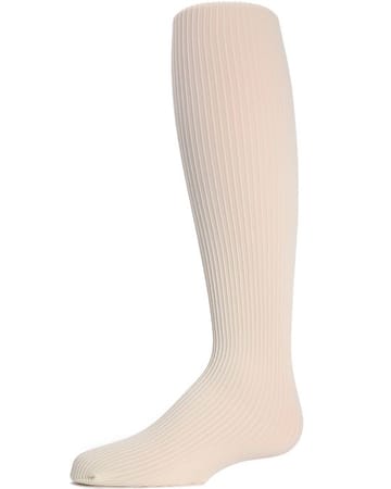 Memoi Textured Ribbed Opaque Microfiber Tights- MK-209