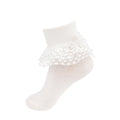 JRP Dot Anklet- Baby Girls Shabbos Socks- Only size 0-4