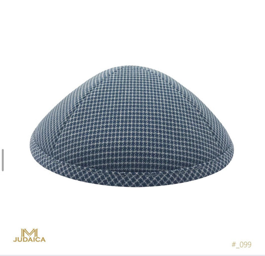 Blue Checkered Kippa