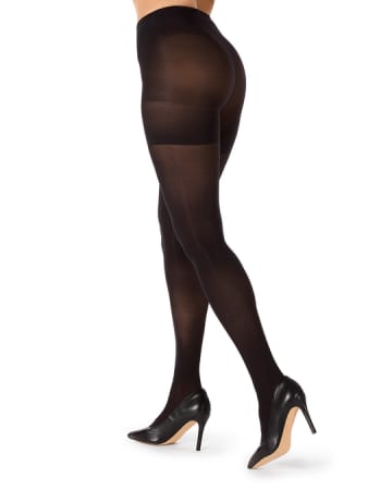 Memoi 2 Pair Women's Opaque Shaper Control Top Tights - MJB 150