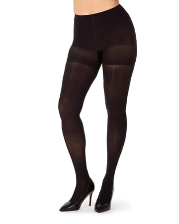 Memoi 2 Pair Women's Opaque Shaper Control Top Tights - MJB 150