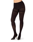 Memoi 2 Pair Women's Opaque Shaper Control Top Tights - MJB 150