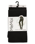 Memoi 2 Pair Women's Opaque Shaper Control Top Tights - MJB 150